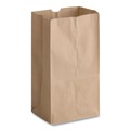 Grocery Bags | Ross & Wallace Paper Products 130326 8.25 in. x 5.25 in. x 16.13 in. #25 Squat Size Extra-Heavy-Duty Grocery Paper Bags - Kraft (500/Bundle) image number 1