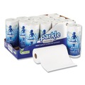 Perforated Roll & Hand Towels | Georgia Pacific Professional 2717714 11 in. x 8.8 in. 2-Ply Sparkle Premium Perforated Paper Kitchen Towel Roll - White (15 Rolls/Carton) image number 0