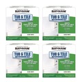 Paint & Paint Supplies | Rust-Oleum 384165 Specialty Tub and Tile Refinishing Kit, Gloss White, Quart, 4 Kits/Carton image number 0