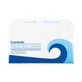 Toilet Seat Covers | Boardwalk BWKK2500B 14.17 in. x 16.73 in. Premium Half-Fold Toilet Seat Covers - White (250/Sleeve, 10 Sleeves/Carton) image number 3