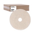 Floor Pads-Cleaning, Buffing & Polishing | Boardwalk BWK4020NHE 20 in. Diameter Natural Hog Hair Burnishing Floor Pads - Tan (5/Carton) image number 0