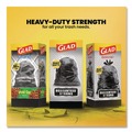 Drawstring & Kitchen Bags | Glad 78952 30 in. x 33 in. 30 gal. 1.05 mil. Drawstring Large Trash Bags - Black (90/Carton) image number 8