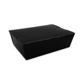 Perforated Roll & Hand Towels | SCT SCH 0753 ChampPak 7.75 in. x 5.5 in. x 2.5 in. Carryout Boxes - Black (200/Carton) image number 0
