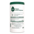 Cleaning Cloths & Wipes | Seventh Generation 69657417 7 x 7 Multi-Surface Wipes - Lemon Zest/White (6/Carton) image number 1