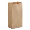 Grocery Bags | Ross & Wallace Paper Products 100312500PK/BL 7 in. x 4.38 in. x 13.75 in. #12 Size Grocery Paper Bags - Kraft (500/Bundle) image number 1