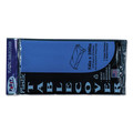 Table Covers & Skirts | Tablemate 549BL Heavyweight Plastic 54 in. x 108 in. Table Set Rectangular Table Cover - Blue (6/Pack) image number 3
