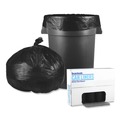 Low-Density Trash Bags | Boardwalk H8647HKKR01 43 in. x 47 in. 56 gal. 0.6 mil Low-Density Waste Can Liners - Black (100/Carton) image number 4
