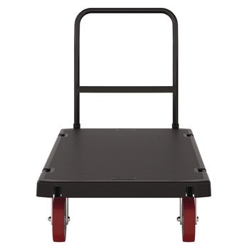 PLATFORM TRUCKS | Suncast Commercial PDPT3060 30.25 in. x 64.5 in. x 41 in. 1,600 lbs. Capacity Resin Platform Truck - Black