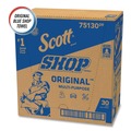 Perforated Roll & Hand Towels | Scott 75130 9.4 in. x 11 in. 1-Ply Standard Shop Towels - Blue (30/Carton) image number 7