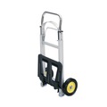 Hand & Platform Trucks | Safco 4061 250 lbs. Capacity 15-1/2 in. x 16-1/ 2 in. x 43-1/2 in. Hideaway Aluminum Hand Truck image number 2
