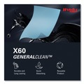 Perforated Roll & Hand Towels | WypAll 34965 12.2 in. x 13.4 in. General Clean Jumbo Roll X60 Cloths - Blue (1100/Roll) image number 8