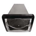 Napkin Dispensers | Cascades PRO DN200 6.25 in. x 18 in. x 6.5 in. Tandem In-Counter Interfold Napkins Dispenser - Black image number 0