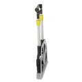 Hand & Platform Trucks | Safco 4049NC 15.25 in. x 16 in. x 39 in. 110 lb Capacity Stow and Go Aluminum Cart image number 2
