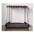 Storage | Rubbermaid 2140834 FastTrack Garage Tool Tower Rack Plastic Holds Up to 40 Tools 38-in x 20.5-in x 34.4-in Black image number 1