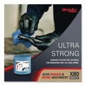 Perforated Roll & Hand Towels | WypAll 41043 Power Clean X80 12.4 in. x 12.2 in. Jumbo Roll Heavy Duty Cloths - Blue (475/Roll) image number 6