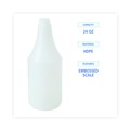 Sprayers & Pumps | Boardwalk 512246 24 oz. Embossed Spray Bottle - Clear (24/Carton) image number 4
