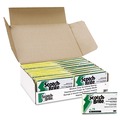 Scouring Pads & Sticks | Scotch-Brite PROFESSIONAL 74 3.6 in. x 6.1 in. 0.7 in. Thick Medium-Duty Scrubbing Sponge - Yellow/Green (20/Carton) image number 0
