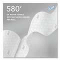 Perforated Roll & Hand Towels | Scott 47032 1-Ply 8 in. x 580 ft. Slimroll Towels - White/Pink (6 Rolls/Carton) image number 5
