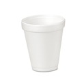 Cups | Dart 4J4 4 oz. Foam Drink Cups (1000/Carton) image number 0
