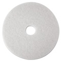 Floor Pads-Cleaning, Buffing & Polishing | 3M 4100-27 27 in. Diameter Low-Speed Super Polishing Floor Pads 4100 - White (5/Carton) image number 0