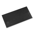 Floor Mats | Crown FL 3660KD 36 in. x 60 in. Tuff-Spun Foot-Lover Rectangular Diamond Surface Mat - Black image number 0