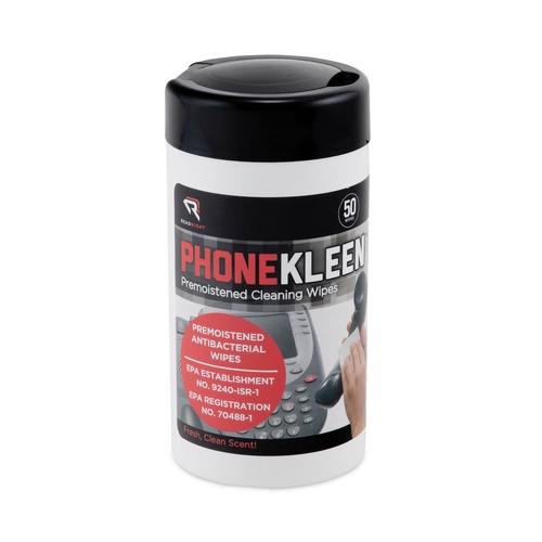 Cleaning Cloths & Wipes | Read Right RR1403 5 x 5 PhoneKleen Cloth Wet Wipes image number 0
