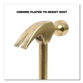 Hammers | Great Neck 19006 6.5 in. Long Nesting Handle 5-in-1 Carpenter's Hammer with 4 Screwdrivers - Gold image number 4