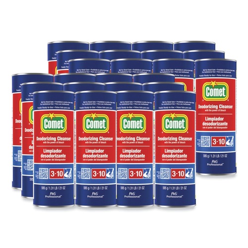 All Purpose Cleaners & Degreasers | Comet 32987 21 oz. Canister Powder Cleanser With Chlorinol (24/Carton) image number 0