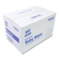 Hand Sanitizing Wipes | AmerCareRoyal RPBWU-80 Baby Wipes Tub - Unscented/White (960/Carton) image number 0