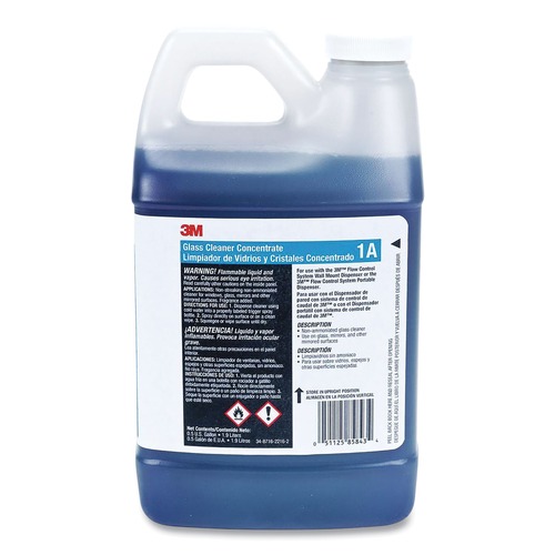 Disinfecting & Cleaning Solutions | 3M 70071659000 Glass Cleaner Concentrate 2 L Bottle 4/carton image number 0