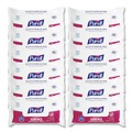 Cleaning Cloths & Wipes | PURELL 9371-12 1-Ply 7.4 in. x 9 in. Fragrance-Free Foodservice Surface Sanitizing Wipes - White (12 Pouches/Carton) image number 0