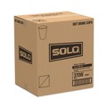 Cups | SOLO 370W-2050 10 oz. Single-Sided Poly Paper Hot Cups - White (1000/Carton) image number 3
