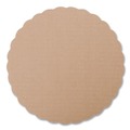 Bakery Boxes & Containers | SCT SCH 1615 Single Wall Construction Paper 10 in. Diameter Gold Cake Circles (200/Carton) image number 2