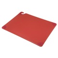 Cutting Boards | San Jamar SAN CBG182412RD 24 in. x 18 in. x 0.5 in. Saf-T-Grip Plastic Cutting Board - Red image number 0
