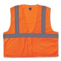 Clothing Protection | Ergodyne 21043 GloWear 8210Z Class 2 Economy Mesh Vest Polyester Orange Small/Medium image number 3