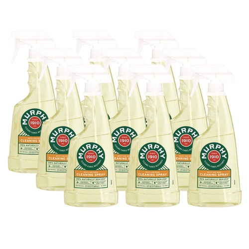 All Purpose Cleaners & Degreasers | Murphy Oil Soap 101031 22 oz Spray Bottle All-Purpose Spray Formula - Orange (9/Carton) image number 0