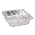 Steam Table Parts | Handi-Foil 4025-40-100 10.38 in. x 12.75 in. x 2.19 in. Aluminum Steam Table Pans (100/Carton) image number 2