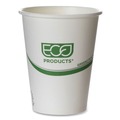 Cups | Eco-Products EP-BHC12-GS GreenStripe 12 oz. Renewable & Compostable Hot Cups (50/Pack ,20 Packs/Carton) image number 0
