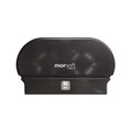 Toilet Tissue Dispensers | Morcon Paper MOR M1005-8 Valay 11.5 in. x 6.5 in. Plastic Small Core Tissue Dispenser - Black image number 1