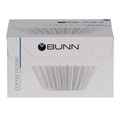 Coffee and Tea Filters | BUNN 20104.0001 8 - 12 Cup Size Flat Bottom Coffee Filters (12 Packs/Carton) image number 3