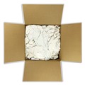 Perforated Roll & Hand Towels | HOSPECO 33325 Sweatshirt Rags Unscented White (8/lb, 25 lb/Carton) image number 1