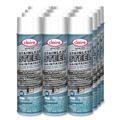 Stainless Steel Cleaners | Claire CL844 16 oz. Aerosol Spray Stainless Steel Maintainer - Lemon Scent (12/Carton) image number 3