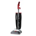 Vacuums | Sanitaire SC889D 12 in. Cleaning Path Tradition QuietClean Upright Vacuum SC889A - Gray/Red/Black image number 2