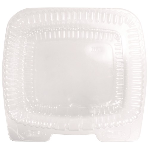 Food Containers & Lids | Handi-Foil HFA 6051S-500 8.63 in. x 2.75 in. x 5.25 in. 12 oz. Handi-Lock Plastic Food Container - Clear (500/Carton) image number 0