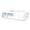 High-Density Trash Bags | Inteplast Group S243306K High-Density 16-gal. 6 Microns 24 in. x 33 in. Commercial Can Liners - Black (1000/Carton) image number 2