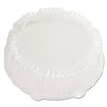 Food Containers & Lids | WNA WNA A12PETDM 12 in. Diameter x 2.75 in. h Caterline Plastic Dome Lids - Clear (25/Carton) image number 2