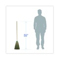 Brooms | Boardwalk BWK920YCT 55 in. Mixed Fiber Maid Broom - Natural (12/Carton) image number 5
