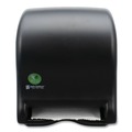 Towel Dispensers | San Jamar T8000REBK 9.1 in. x 14.4 in. x 11.8 in. Ecological Automatic Towel Dispenser - Black image number 1