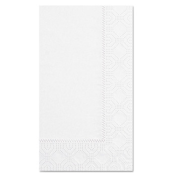 DINNER NAPKINS | Hoffmaster 180500 15 x 17 2-Ply Dinner Napkins - White (1000/Carton)