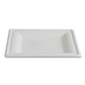 Perforated Roll & Hand Towels | Eco-Products EP-P023NFA 10 x 10 Vanguard Renewable and Compostable Sugarcane Plates - White (250/Carton) image number 10